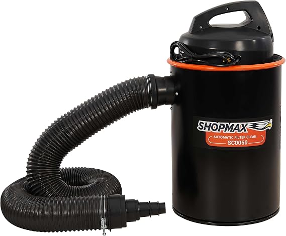 SHOPMAX SHOPMAX 13.2 Gal. Compact Portable Dust Collector, 1.48 HP