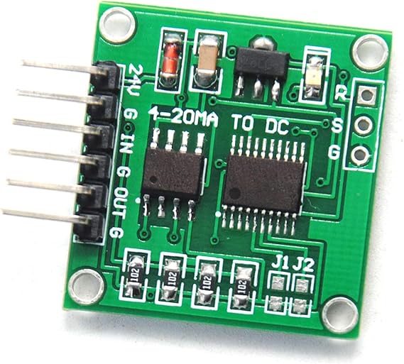 Current to Voltage Module 4-20MA to 0-5V Linear Conversion Transmitter Module