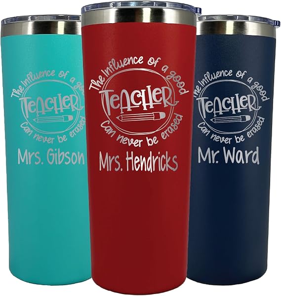 AVITO 22 oz Personalized Counselor Gift - School Counselor Tumbler - Laser Engraved - Stainless Steel - Teacher Appreciation Week, End of Year Gift, School Staff