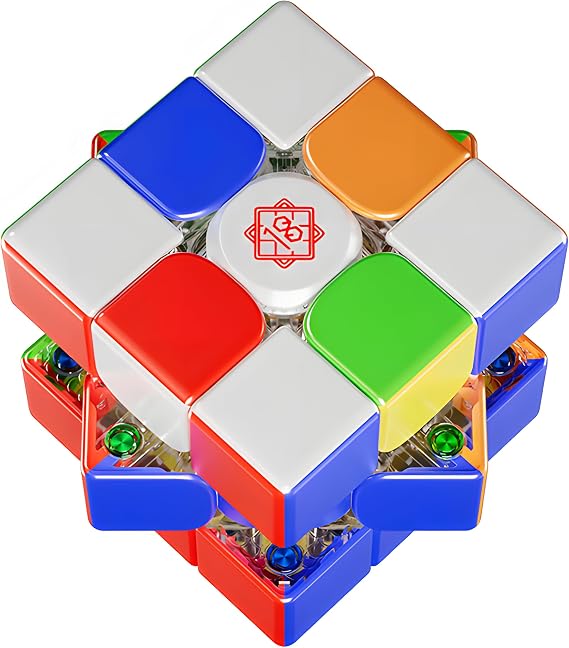 Bukefuno MoYu weilong V11 18th Anniversary Version 3x3 Magnetic Cube Speed Stickerless WeiLong V11 Magic Cube Puzzle 3x3x3 Toys(18th Anniversary Edition)
