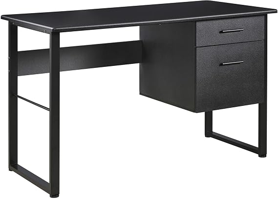 Realspace Halton 48"W Computer Desk, Black
