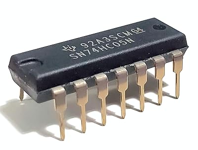 SN74HC05N SN74HC05 74HC05 Hex Inverters with Open-Drain Outputs Breadboard-Friendly IC DIP-14 1 Piece