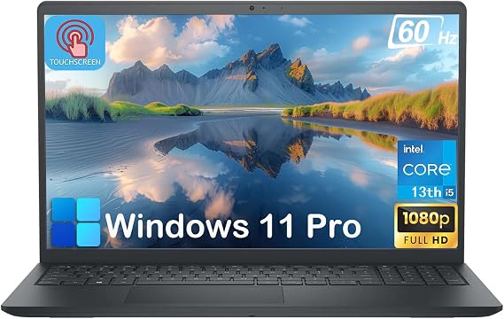 Dell Inspiron 15 3530 Touchscreen Laptop Computer for Business & Student, 32GB RAM, 1TB SSD, Win 11 Pro, Intel 10-Core i5-1334U, 15.6" WVA LED FHD Anti-Glare Display, AI Copilot, w/Accessories