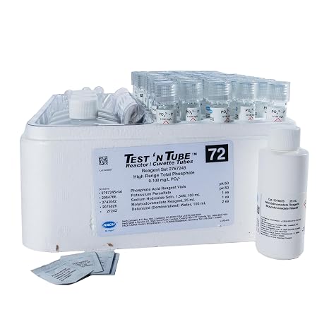 Hach Total Phosphorus TNT Reagent Set, HR, 2767245