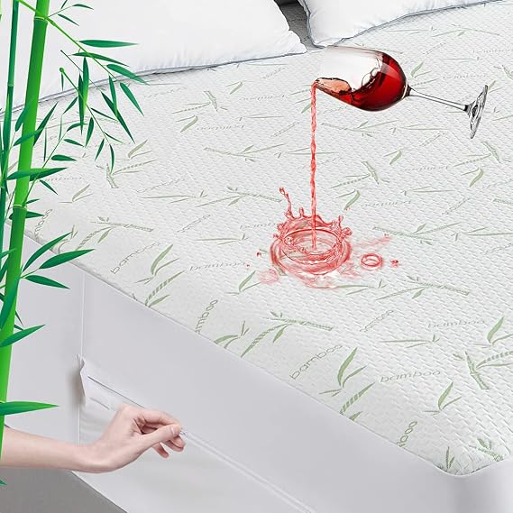 Twin Waterproof Zippered Mattress Encasement