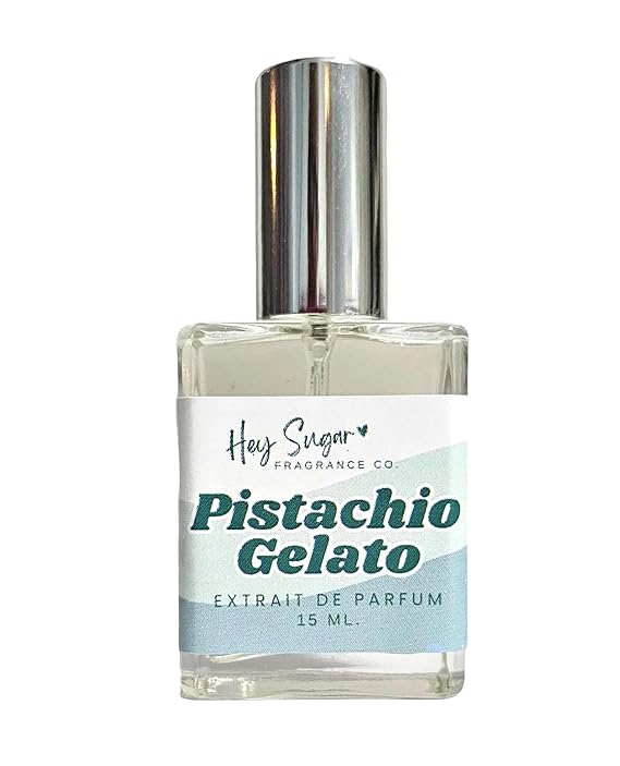 Hey Sugar Pistachio Gelato Perfume - Inspired by Kayal Yum Pistachio Fragrance, Gourmand Perfume, Gift for Her, Dupe Perfume, Mothers Day Gift, 15 ml