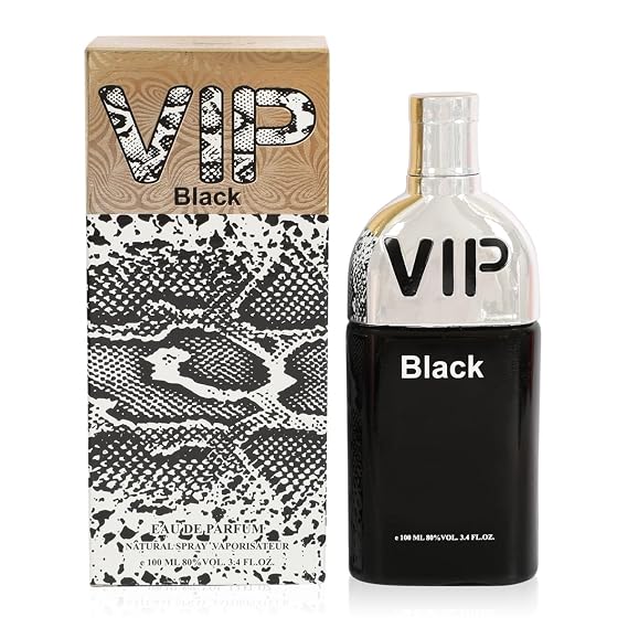 Vip Black Spray Perfume - Eau De Parfum for Men - 100ml / 3.4 fl.oz