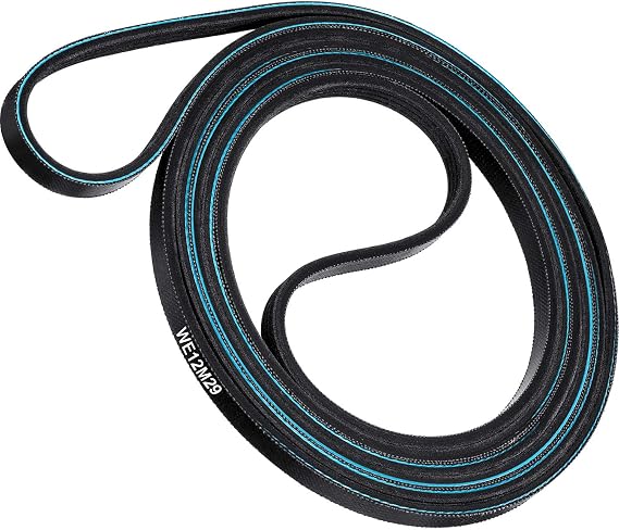 Zhehao WE12M29 WE03X29897 Dryer Belt 89.5 Inch Drum Drive Belt Compatible with GE/Hotpoint/ WE12M22 137292700 WE120122 WE12M0022 AP4565702 Ps3408299 134163500