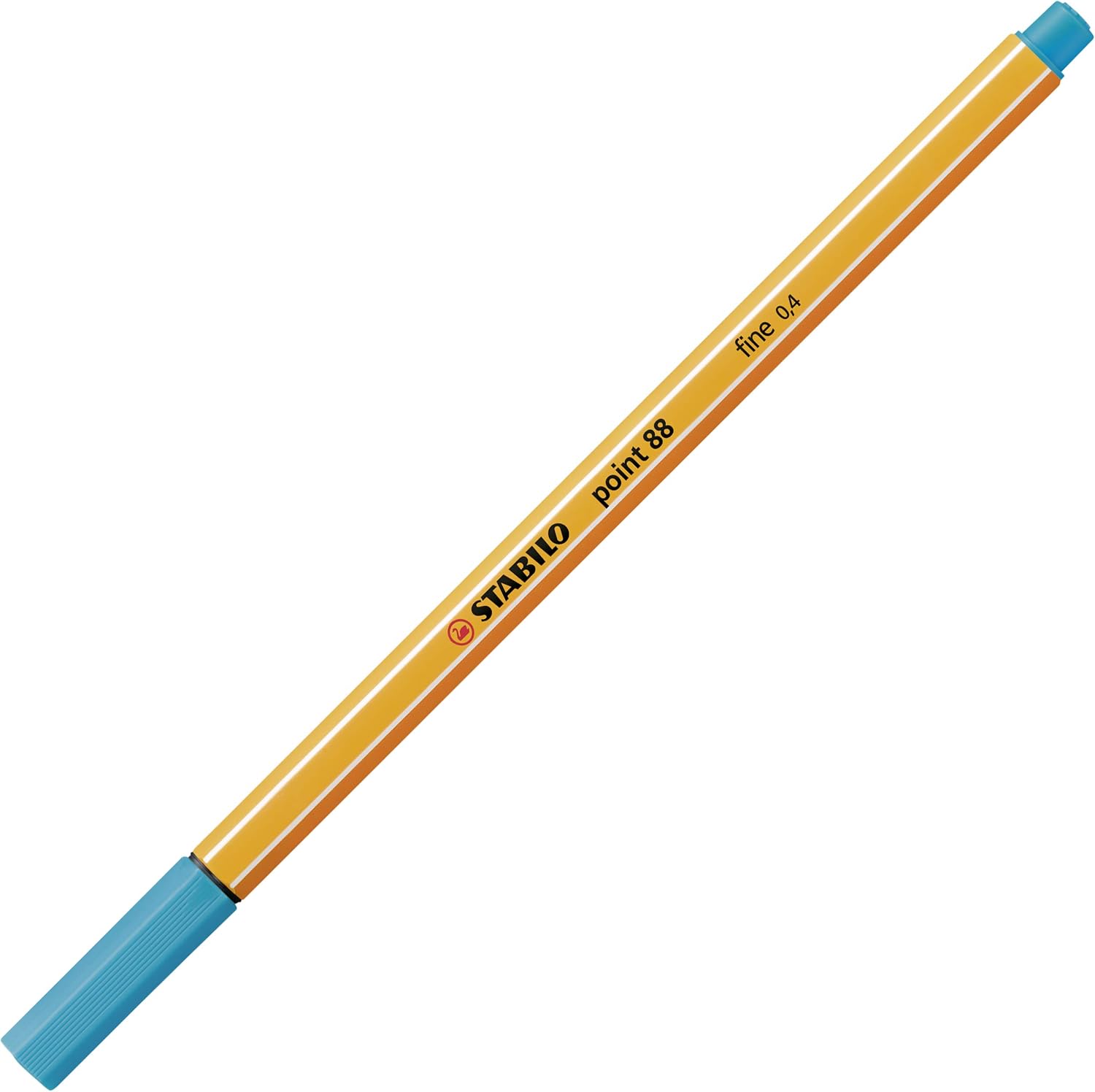 STABILO Point 88 Fineliner, Light Blue, 0.4 mm