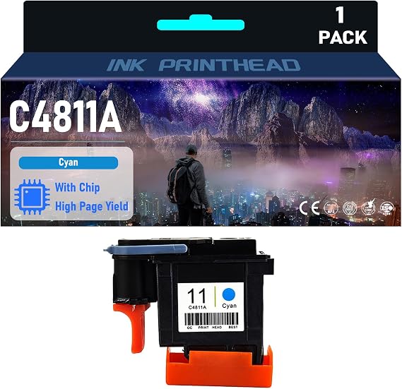 11 Ink Printhead (with chip) C4810A C4811A C4812A C4813A High