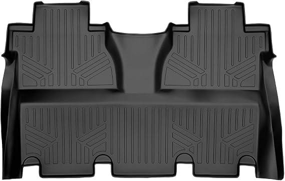 MAXLINER Floor Mats 2nd Row Liner for 2014-2021 Toyota Tundra