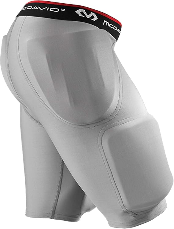 McDavid Rival Integrated Girdle with Hard-Shell Thigh Guards