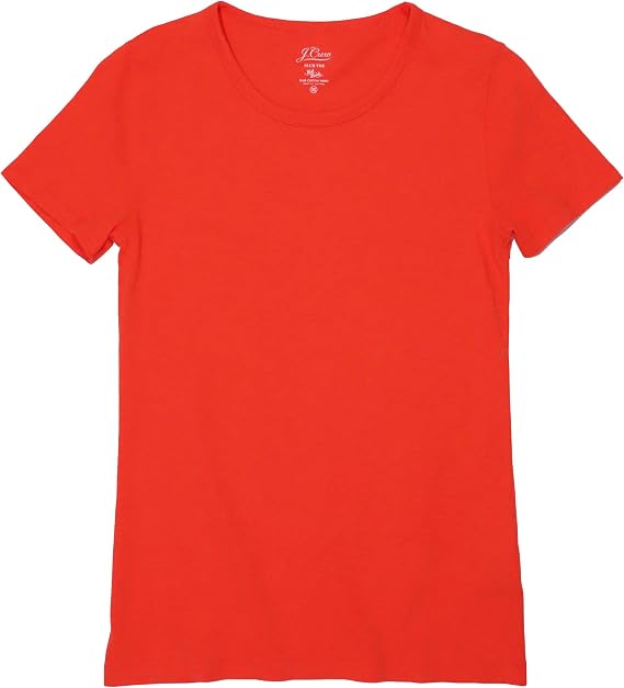 J.Crew Women's Painter Slub-Cotton Short Sleeve Crewneck T-Shirt