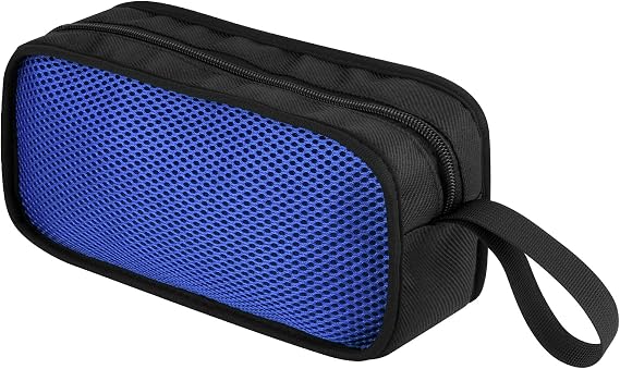 Laptop Chargers Case, CaSZLUTION Electronics Organizer Zipper Bag Case Mesh Storage Pouch for Laptop Adapter, Mouse, Power Bank, USB, Cord, Tech Accessories