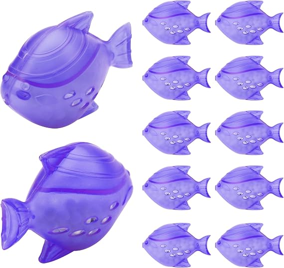 Humidifier Cleaning Fish for Humidifiers and Fish Tanks, Purple, 12 Pack