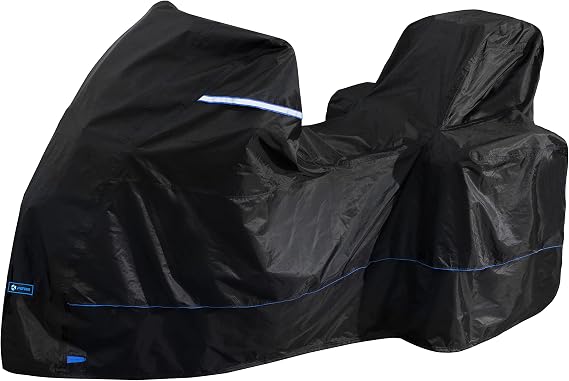 FENRIR 420D 90" INCH Motorcycle Cover Waterproof Outdoor Storage Compatible with BMW R1300GS R1250GS KTM Adventure Honda Africa Twin Nt1100 Yamaha Tracer Suzuki VStrom Kawasaki Versys Triumph Tiger