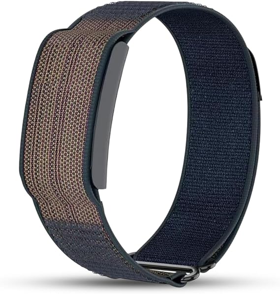 DADO Nylon Replacement Band, Compatible with Amazfit Helio Strap – Adjustable, Breathable Sport Wristband for Fitness Tracker, Comfortable for All-Day Wear