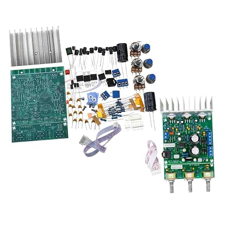 Reland Sun TDA2030A 2.1 3-Channel Subwoofer Power Amplifier Board 18W+18W+18W 25W Max Compatible With LM1875