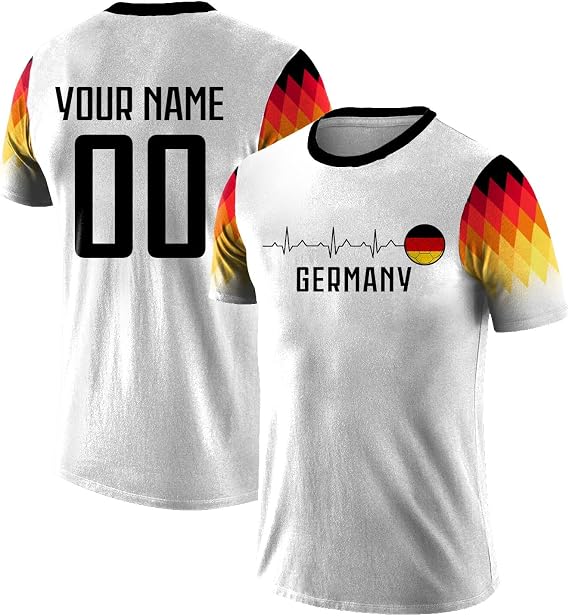 World Cup 2026 Football Jersey Personalised Name Number Fan Top