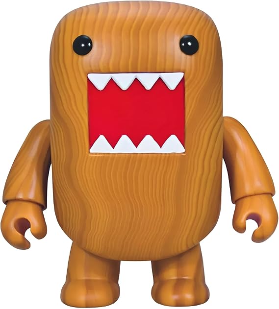 Dark Horse Deluxe Domo 7 Wood Grain Qee Figure