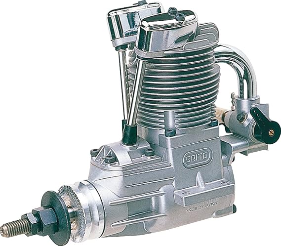 Saito Engines FA-125A AAC with Muffler: AG