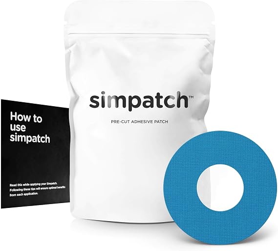 SIMPATCH Adhesive Patch - Pack of 30 - Multiple Colors Available (Blue)