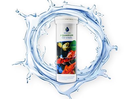 Aquarium Nitrite Test Strips | 50 Strips/Pack | Accurate Water Testing | Made in UK | For All Aquariums | Easy to Use