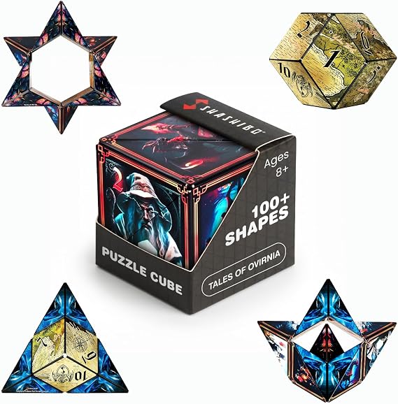 Shashibo DODECA Magnetic Puzzle Cube, Stress Relief Fidget Toy