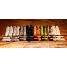 Hareline Fly Tying Snowshoe Rabbits Feet Natural Floating Hair for Dry Flies, Comparaduns & Caddis