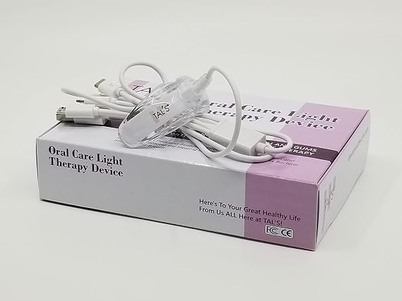 TALS Red Light Therapy Oral Health Dental Device 2.0 NEW 32 Lights! | Immediate Relief of Tooth Pain & Gum Sensitivity | Promotes Healing of Tissue & Bone | Reduces Inflammation & Helps Receding Gums