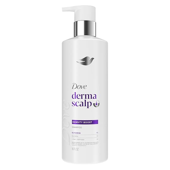Dove Derma Scalp Density Boost Shampoo For Hair Loss And Breakage 16oz 1ct