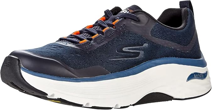 Skechers Men's Max Cushioning Arch Fit - Athletic Workout Running Walking Shoes with Air-Cooled Foam