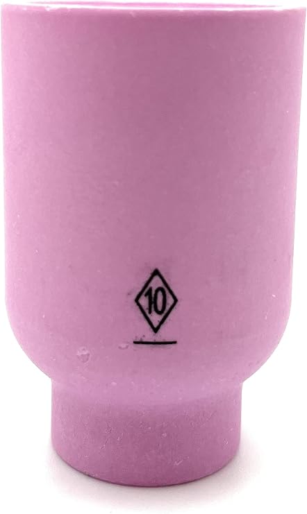 Weldmark By CK Worldwide Alumina Nozzle For Large Gas Lens Torch # 9,17,18,20,22,25,26 PK = 10 (53N88-5/8")