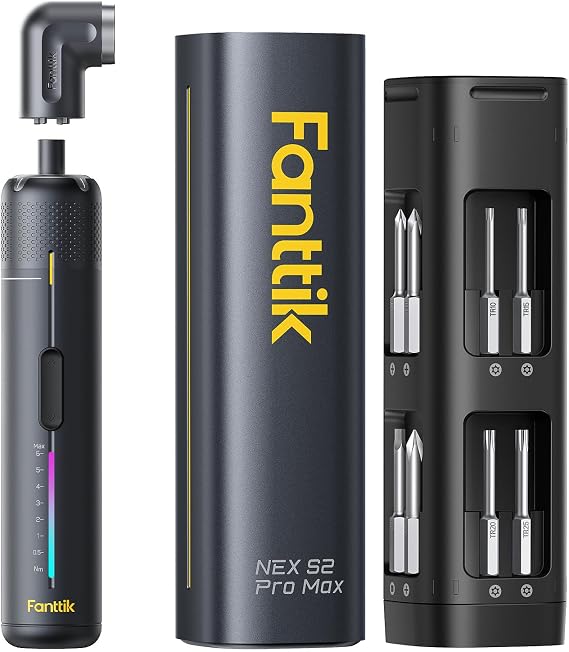 Fanttik S2 Pro Max Electric Screwdriver, Cordless Screwdriver Set