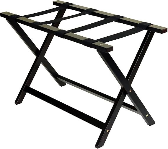 Casual Home Heavy Duty 30" Extra-Wide Luggage Rack, solid wood
