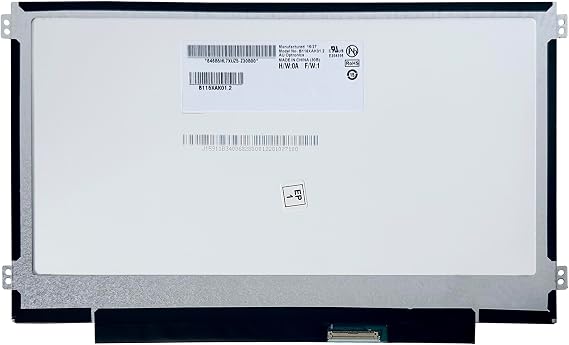 B116XAK01.1 01.2 11.6" HD 1366x768 LCD Display Touch Screen Panel with 40 Pin Connector for HP Chromebook 11 11A G6 EE G8 EE Touch 11 G7 EE 11MK G9 EE Touch L92828-001