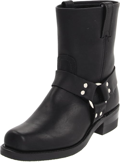 Frye Harness 8R - Premium Men's Leather Biker Boot, Durable Construction, Classic Design, Comfortable Fit, Versatile Style