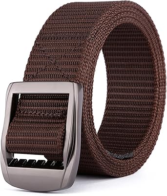 Mens 1.5 Nylon Web Work Belt Simple Everyday Riggers Belt