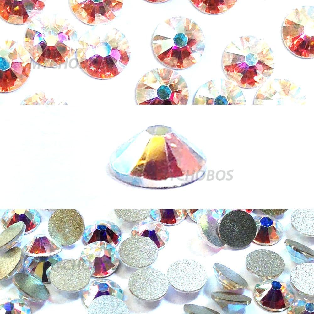 144 pcs 1 Gross Swarovski 2058 Xilion 8ss 2.5mm Flatback Rhinestones Small Tiny Nail Art ss8 Crystal AB