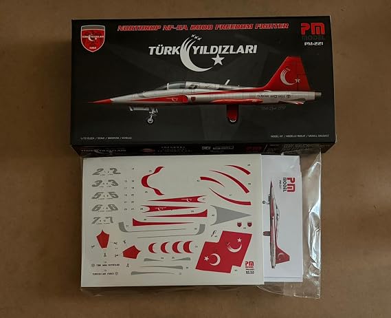 Northrop F-5 A 2000 Freedom Fighter PM Model Demonte Plastik Uçak Maket Kiti