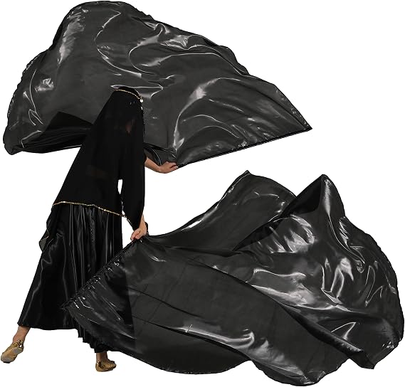 MUNAFIE Worship Dance Praise Banderas de Danza Church Black Flags