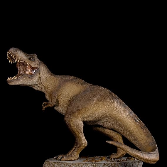 BACALYSO | Nanmu Honshin Kai Alpha 2.0 Tyrannosaurus Figure, T-Rex, T-Rex, 16.9 inches (43 cm), Large, Carnivore, Dinosaur, Base, Realistic PVC Plastic Model, Toy Model, Collectible, Present, Premium