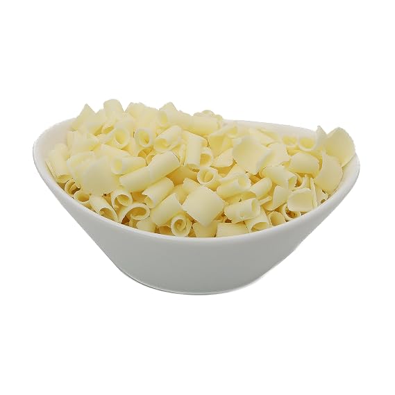 OliveNation White Chocolate Curls - 16 oz