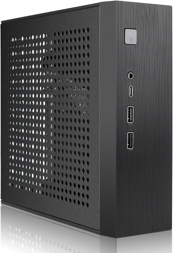 Mini ITX HTPC Case SFF Small Form Factor Mini-Tower PC Case 0.6mm SPCC