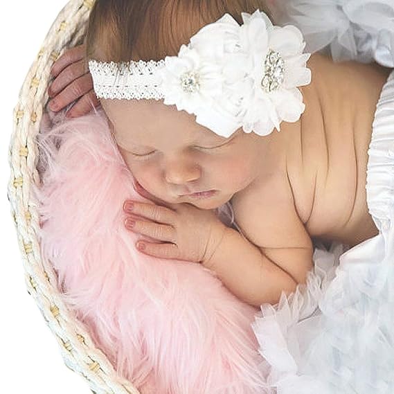 Christening Headbands Baptism Headbands with Bows