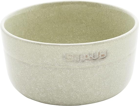 STAUB Ceramic Dinnerware 4-pc 5-inch Cereal Bowl Set - White Truffle