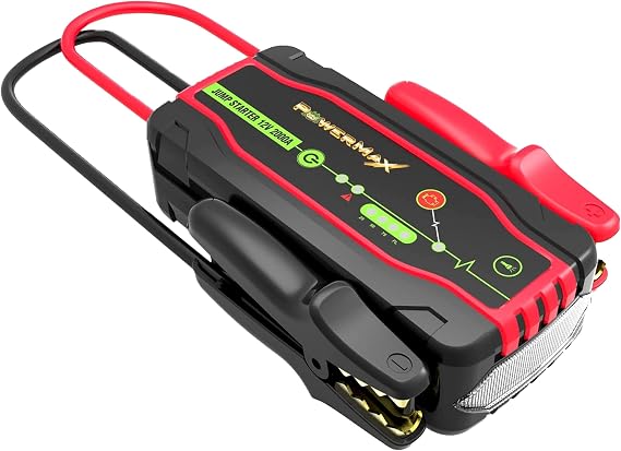 PowerMax PMJS-2000 2000A Lithium Jump Starter Battery Booster