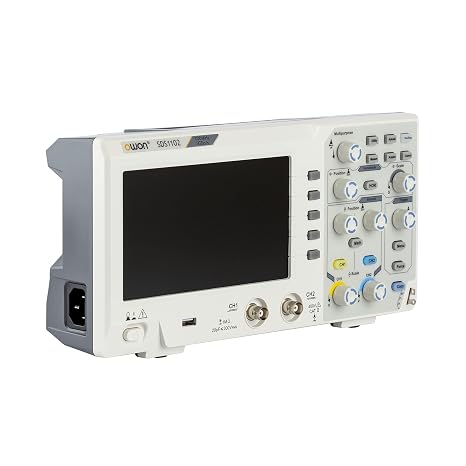 Lab Oscilloscope 100MHz Digital Oscilloscope 2 Channels 1GS/s Sample Rate