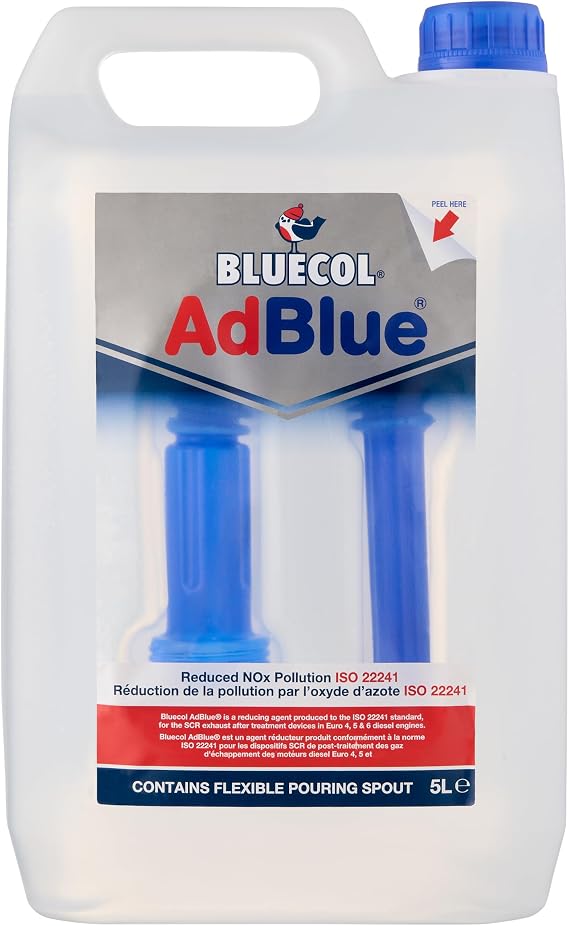 Bluecol AdBlue with Integrated Easy Pour Spout, 5L