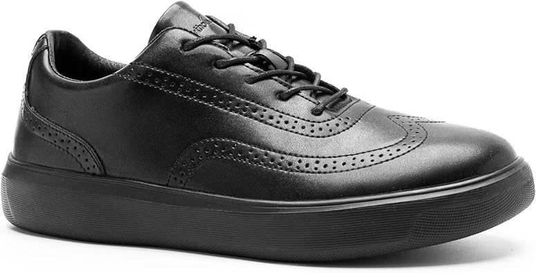 OrthoComfoot Men's Orthopedic Arch Support Oxford Shoes